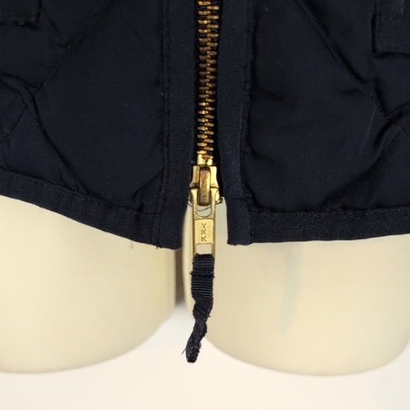 J. Crew Factory Quilted Down and Feather Vest - Picture 5 of 12